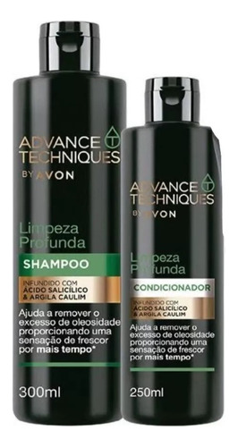  Ad Techniques Limpeza Profunda Shampoo + Condicionador