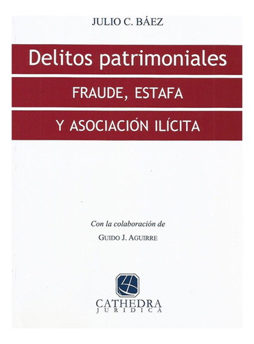 Delitos Patrimoniales - Báez, Julio C