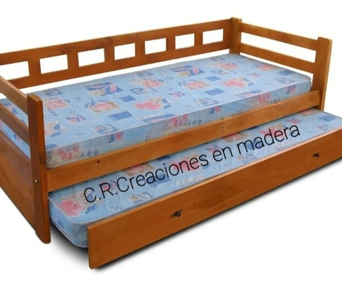 Cama De Madera Cama De Una Plaza Marinera