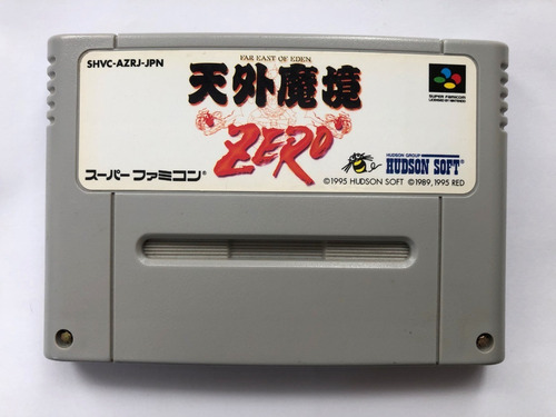 Juego Nintendo Super Famicom Tengai Makyo Zero