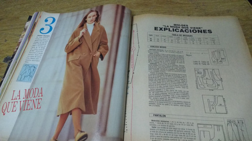 Revista Maxima Nº 24 Año 1993 La Moda Con Patrones Moldes