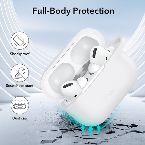 Carcasa Funda Esr Para AirPods Pro / Pro 2 Bounce