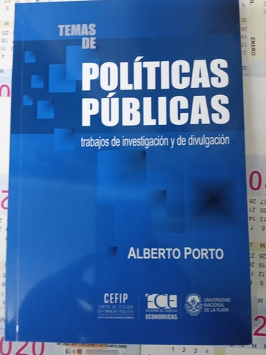 Libro Temas De Políticas Públicas