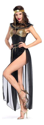 Disfraz De Cleopatra De Lujo For Mujer Sexy, Faraón Egipcio 2024
