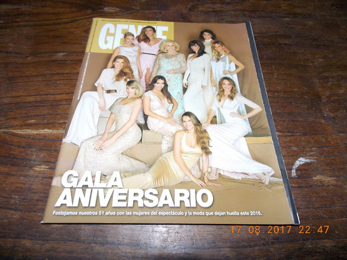 Revista Gente 2670 Gala Aniversario Lali Flor 20/9/16