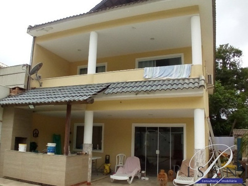 Imagem 17 de 20 de Vargem Pequena, Excelente Casa Duplex, 4 Suites, Quintal Com Piscina - Ca00973 - 69816911