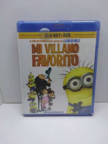 Bluray + Dvd Mi Villano Favorito. Steve Carell, Miranda 