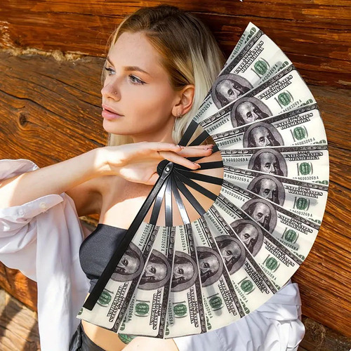 Plegable De Mano, Plegable De Dinero Para Hombres Y Mujeres,