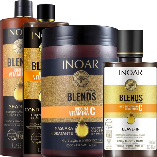 Inoar Coleção Blends Completo 4 Produtos