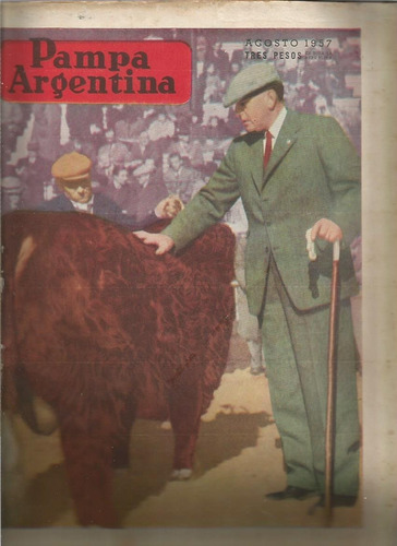 Revista Pampa Argentina Nº 355 Agosto 1957 