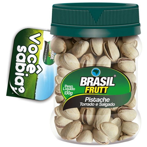 Pistache Torrado Brasil Frutt Salgado 130g