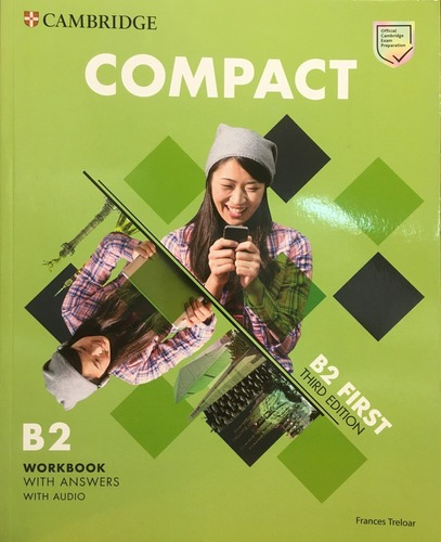 Compact First 3ed. Workbook With Answers & Audio - Frances T
