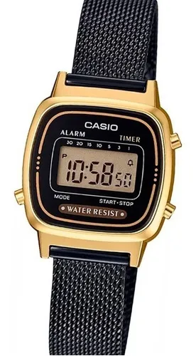 Reloj Casio Vintage Dorado Brillo Para Mama B640wgg9d