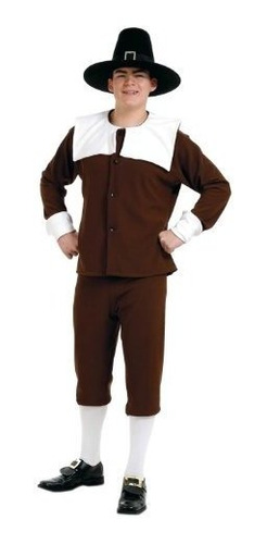 Disfraz Hombre - Pilgrim Man Adult Halloween Costume Size 50