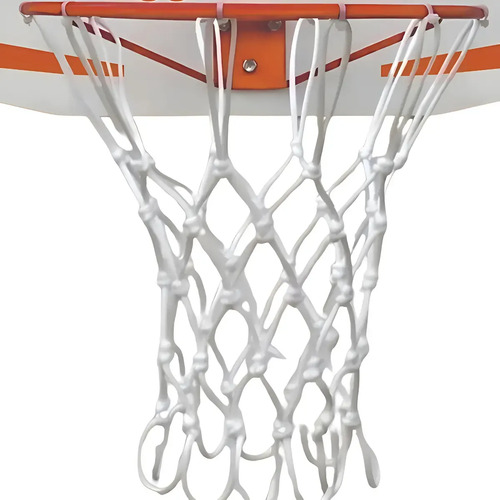 Rede De Basquete Aro Tamanho Profissional Chuá 4mm Branco