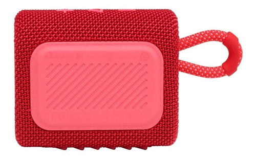 Imagen 4 de 10 de Parlante Jbl Go 3 Jblgo3redam Rojo
