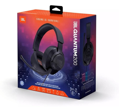 Fone De Ouvido Jbl Gamer Quantum 200 Quantumsound Signature