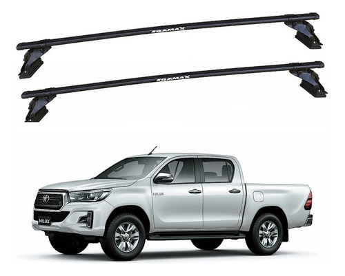 Descripción «barras De Techo Eqmax Acero Toyota Hilux 2021+ 