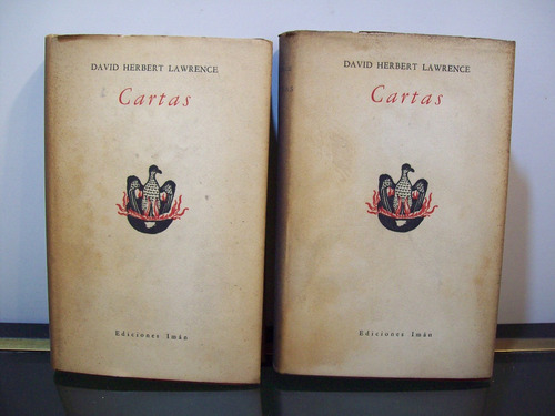 Adp Cartas ( 2 Tomos ) D. H. Lawrence / Ed Iman 1945 Bs. As.