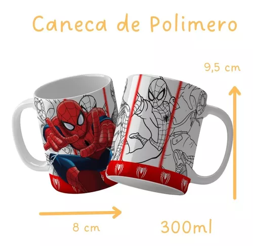 Almofada para Colorir - Homem Aranha