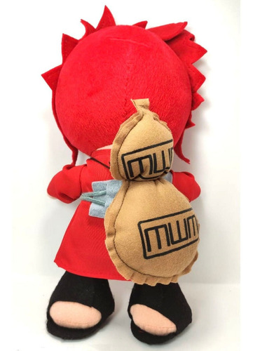 Imagen 4 de 4 de Peluche Gaara Bule Muñeco Naruto 38cm Shippuden Hyuga
