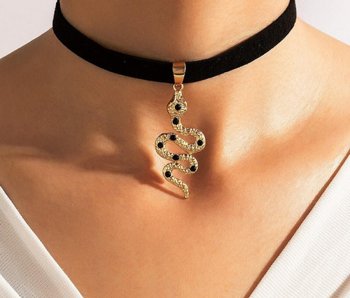 Gargantilla Choker Terciopelo Negro Camafeo Gótico Victorian