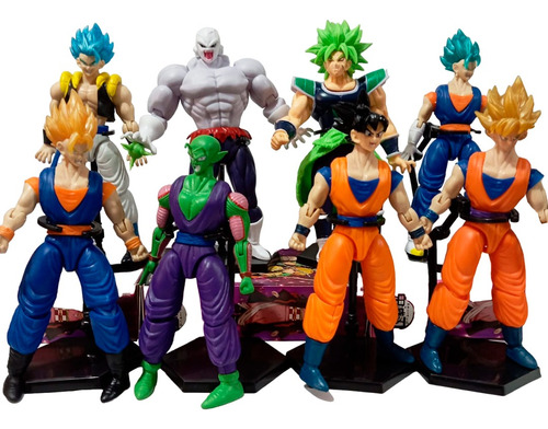 Muñecos Dragon Ball Articulados Juguete Juego Niños X2 Und