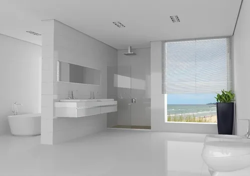 Porcelanato San Lorenzo White Pulido Blanco Satin 57x57 R 1a