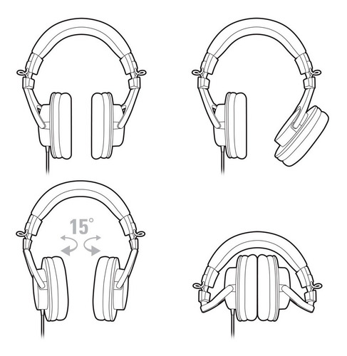 Imagen 6 de 8 de Auricular Audiotechnica Ath-m30x + Vst Arturia