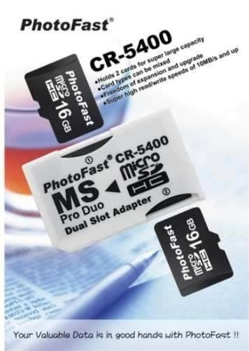 Adaptador Dual Micro Sd 32gb Memory Stick Pro Duo Frete Off!