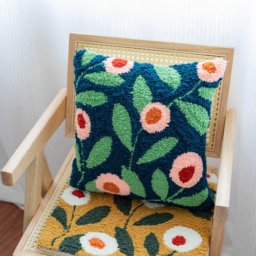 De Funda De Almohada Con Alfileres, Funda De Almohada Azul