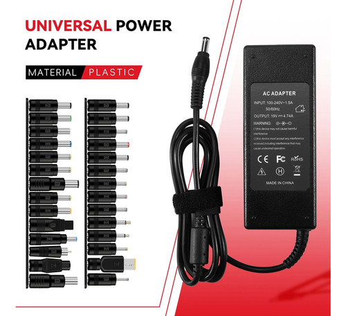 Cargador De Adaptador De Corriente Universal Crystally-19v 4