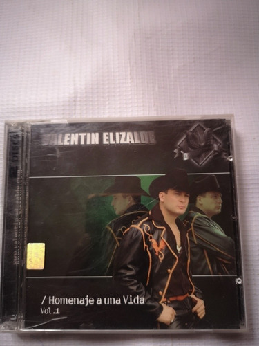 Valentín Elizalde Homenaje A Una Vida  Album Doble Discos Cd