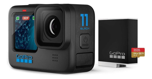 Cámara Gopro Hero11 Black Specialty Bundle + Tarjeta De 64gb