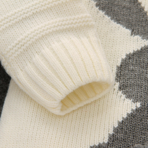 Bodies Jumpsuit Niñas Niños Invierno Tejido Cálido Conejo Sw