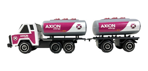 Camion Cisterna Metalico Con Acoplado Transporte Combustible