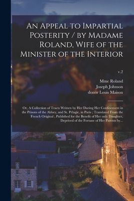 Libro An Appeal To Impartial Posterity / By Madame Roland...