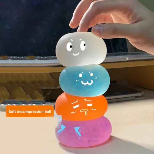 Matte Soft Maltose Ball Pinch Decompression Toy Slow