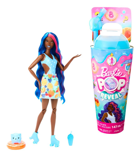 Boneca Barbie Pop Reveal Série Suco De Frutas Hnw40 Mattel