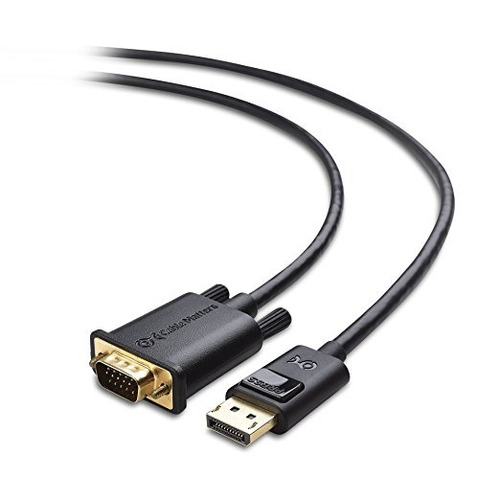 Cable Matters Enchapado En Oro Displayport A Vga Cable De 6 