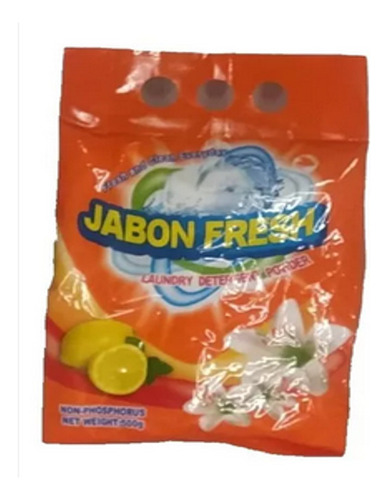 Detergente En Polvo Fresh De Limon 500gr 2unidades