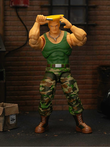 Street Fighter 2 Figura De Guile Original De Jada Toys