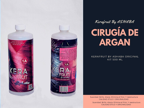 Kerafruit Cirugia Capilar P Kit De 500ml Abraham