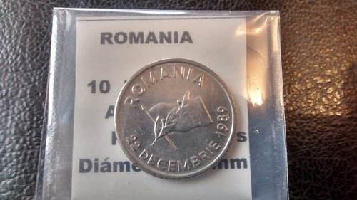 Moneda Romania 10 Lei 1992(x521.