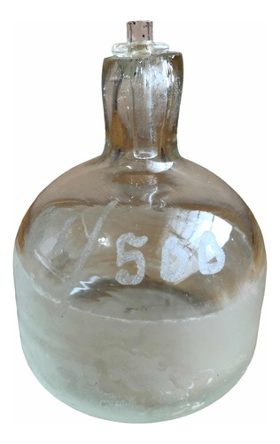 Lámpara Antigua De Aceite, Siglo Xix, No. 81