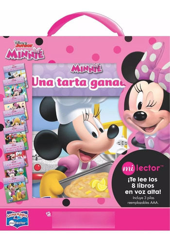 Libros + Lector Electrónico Disney Minnie Mouse