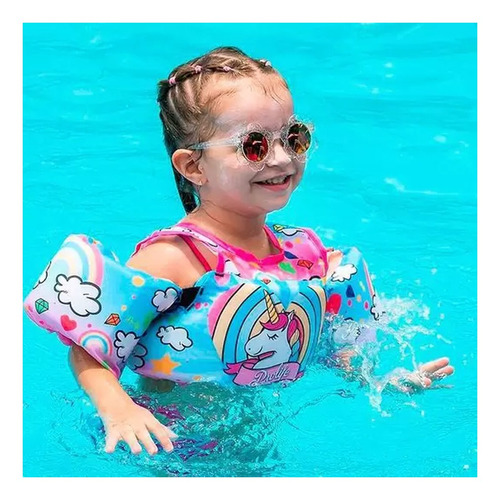 Chaleco Salvavidas Flotador Alitas Para Niños Hasta 25kg