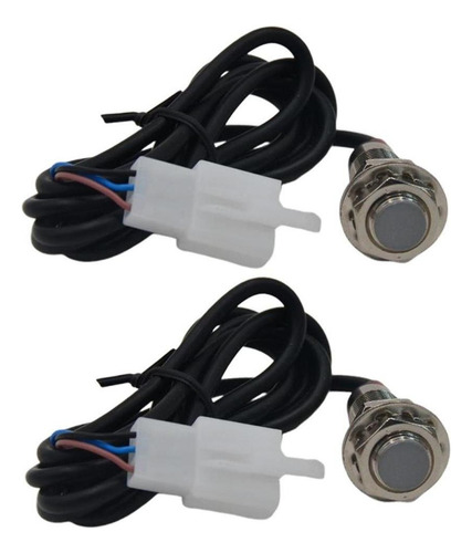 2x Cable Sensor De Odómetro Digital 3 Imán Para