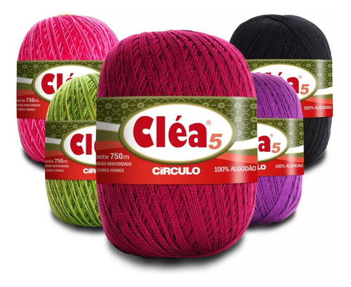 Linha Cléa 5 Pratica Circulo - Cores Lisas 2