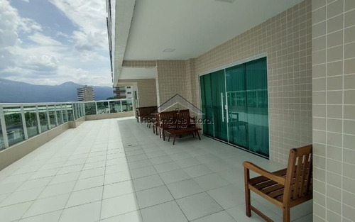 Imagem 3 de 15 de Apartamento 3 Dormitórios Na Vila Caiçara Em Praia Grande - Sp